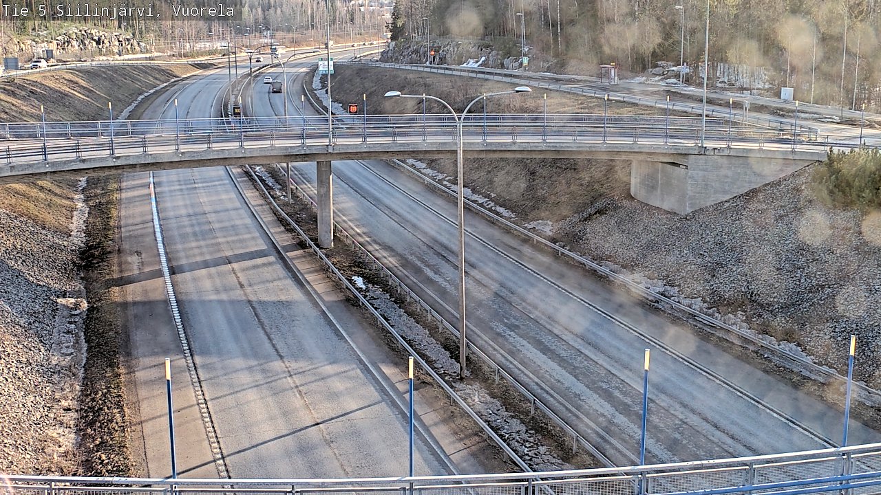 Kelikamerat Kuva Tie 5 Siilinjärvi, Vuorela, Siilinjärvi, Pohjois-Savo
