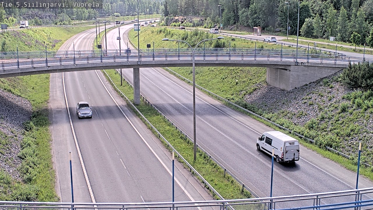 Kelikamerat Kuva Tie 5 Siilinjärvi, Vuorela, Siilinjärvi, Pohjois-Savo
