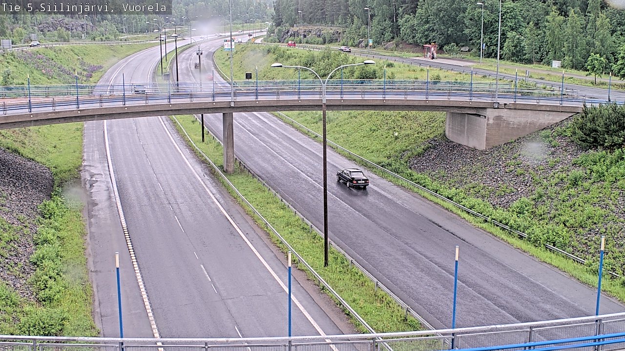 Weather Camera Image Väg 5 Siilinjärvi, Vuorela, Siilinjärvi, Pohjois-Savo