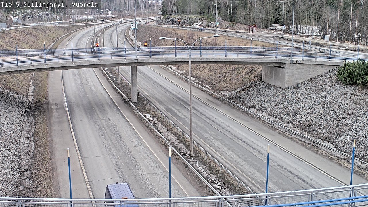 Weather Camera Image Väg 5 Siilinjärvi, Vuorela, Siilinjärvi, Pohjois-Savo