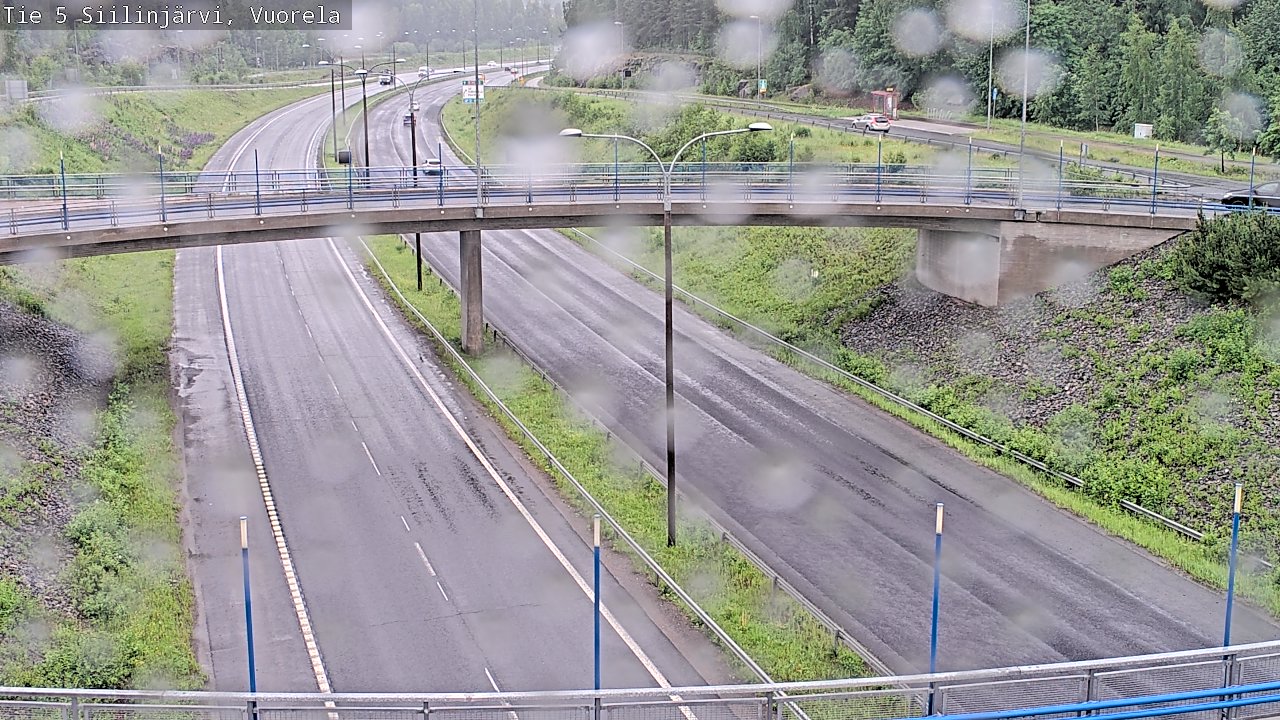 Weather Camera Image Väg 5 Siilinjärvi, Vuorela, Siilinjärvi, Pohjois-Savo