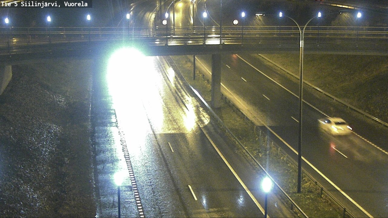 Weather Camera Image Väg 5 Siilinjärvi, Vuorela, Siilinjärvi, Pohjois-Savo