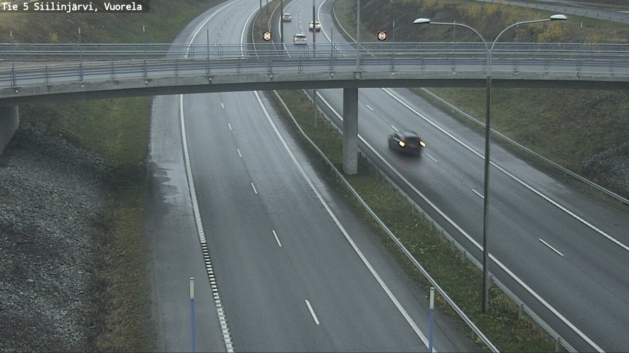 Weather Camera Image Väg 5 Siilinjärvi, Vuorela, Siilinjärvi, Pohjois-Savo