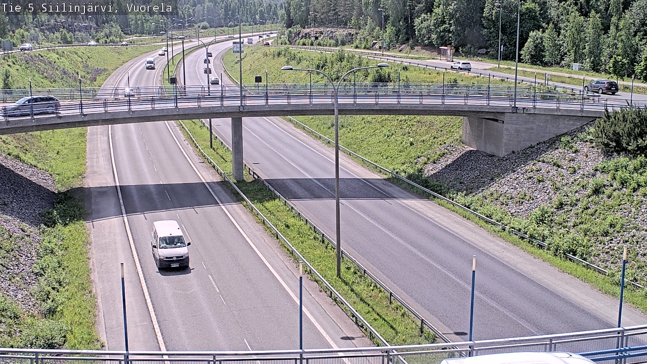 Kelikamerat Kuva Tie 5 Siilinjärvi, Vuorela, Siilinjärvi, Pohjois-Savo