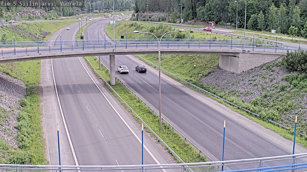 Kelikamerat Kuva Tie 5 Siilinjärvi, Vuorela, Siilinjärvi, Pohjois-Savo