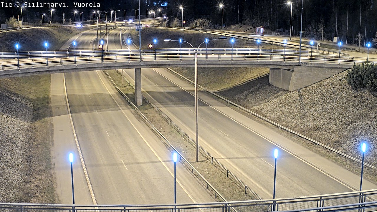 Kelikamerat Kuva Tie 5 Siilinjärvi, Vuorela, Siilinjärvi, Pohjois-Savo