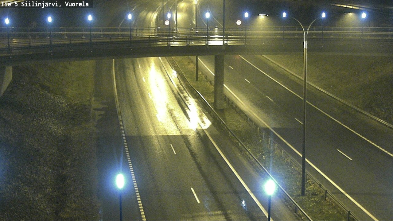Weather Camera Image Road 5 Siilinjärvi, Vuorela, Siilinjärvi, Pohjois-Savo