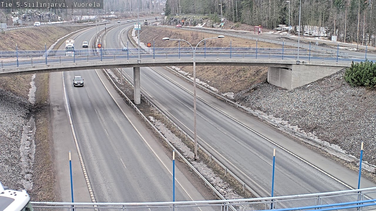 Kelikamerat Kuva Tie 5 Siilinjärvi, Vuorela, Siilinjärvi, Pohjois-Savo