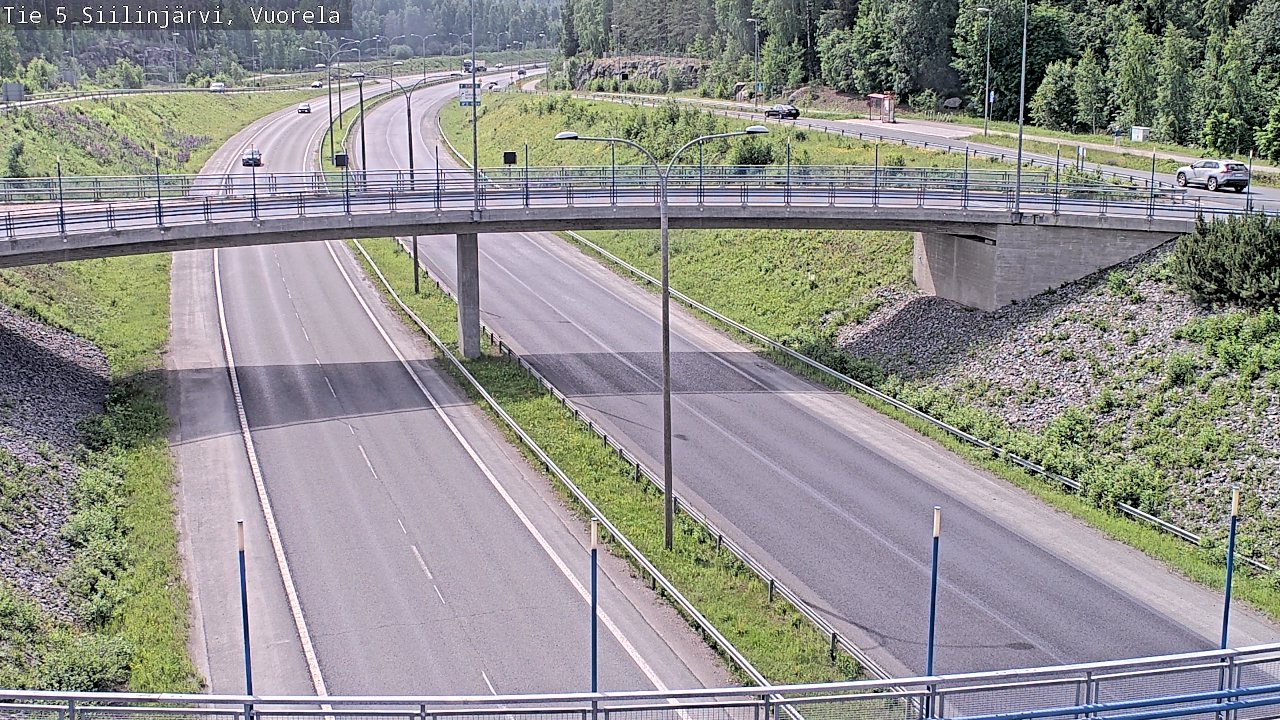 Kelikamerat Kuva Tie 5 Siilinjärvi, Vuorela, Siilinjärvi, Pohjois-Savo