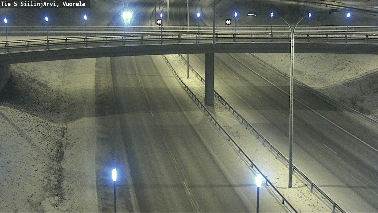 Kelikamerat Kuva Tie 5 Siilinjärvi, Vuorela, Siilinjärvi, Pohjois-Savo