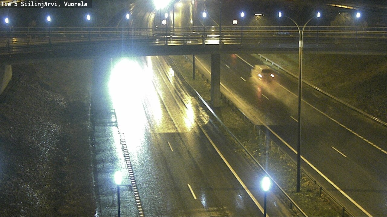 Weather Camera Image Väg 5 Siilinjärvi, Vuorela, Siilinjärvi, Pohjois-Savo