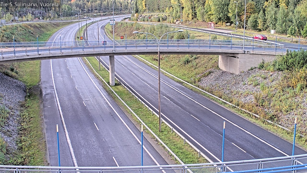 Weather Camera Image Road 5 Siilinjärvi, Vuorela, Siilinjärvi, Pohjois-Savo