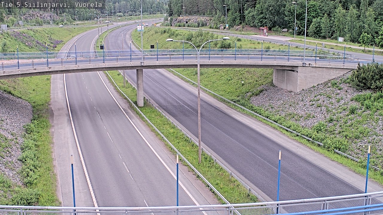 Kelikamerat Kuva Tie 5 Siilinjärvi, Vuorela, Siilinjärvi, Pohjois-Savo