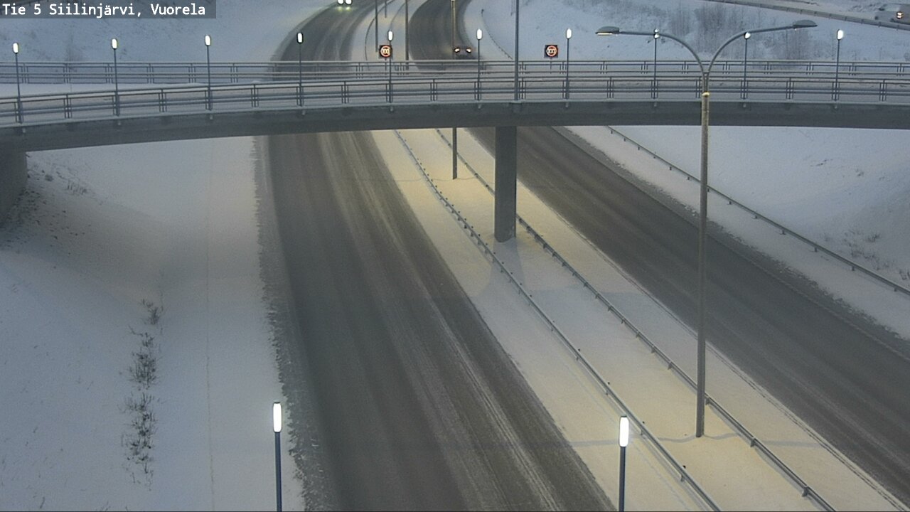 Kelikamerat Kuva Tie 5 Siilinjärvi, Vuorela, Siilinjärvi, Pohjois-Savo