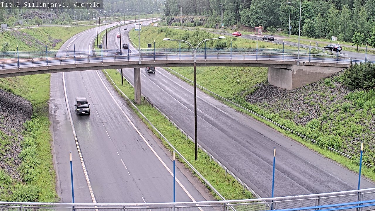 Weather Camera Image Väg 5 Siilinjärvi, Vuorela, Siilinjärvi, Pohjois-Savo
