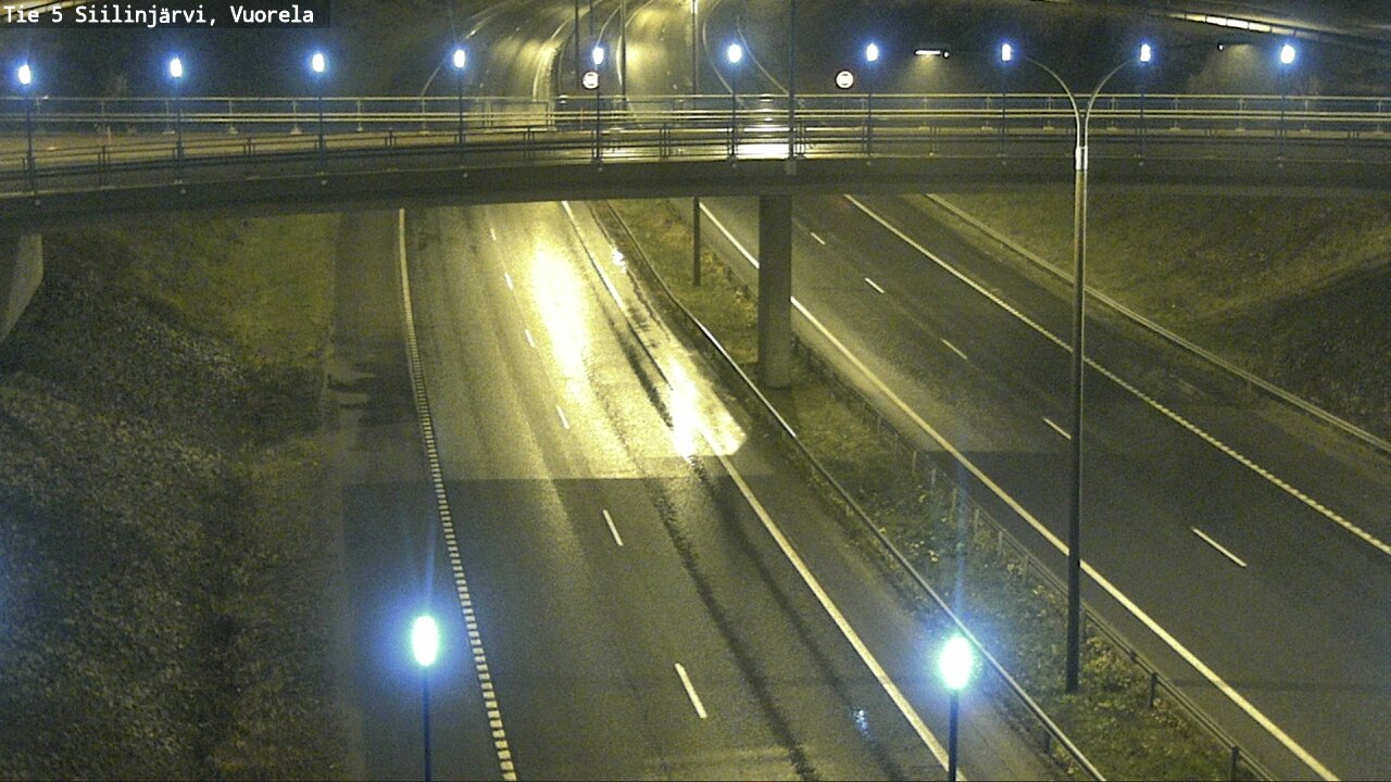 Weather Camera Image Road 5 Siilinjärvi, Vuorela, Siilinjärvi, Pohjois-Savo