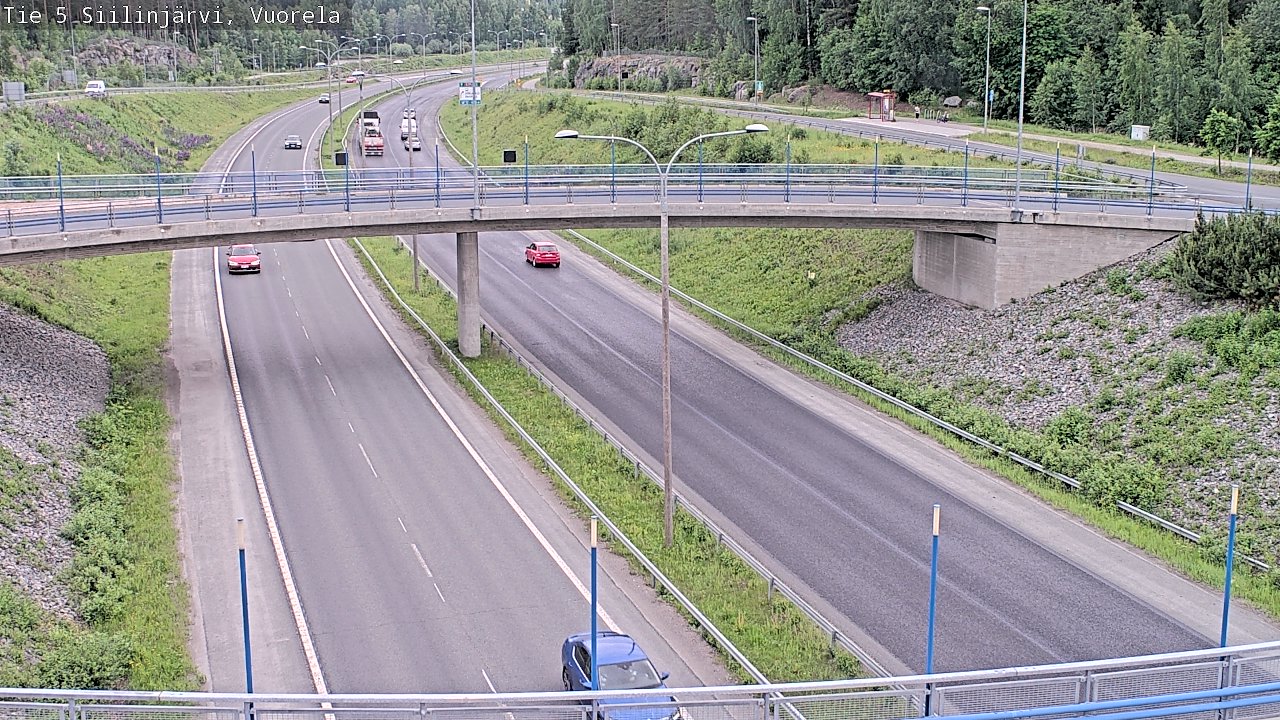 Kelikamerat Kuva Tie 5 Siilinjärvi, Vuorela, Siilinjärvi, Pohjois-Savo