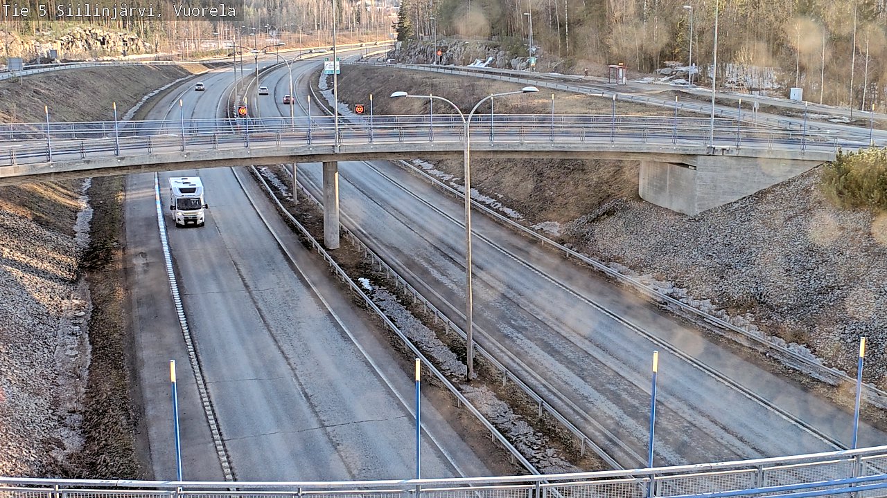 Kelikamerat Kuva Tie 5 Siilinjärvi, Vuorela, Siilinjärvi, Pohjois-Savo