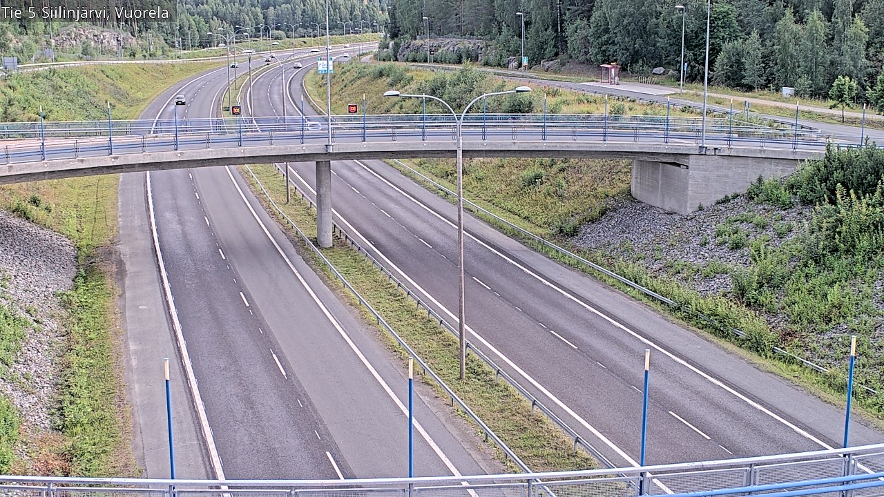 Kelikamerat Kuva Tie 5 Siilinjärvi, Vuorela, Siilinjärvi, Pohjois-Savo