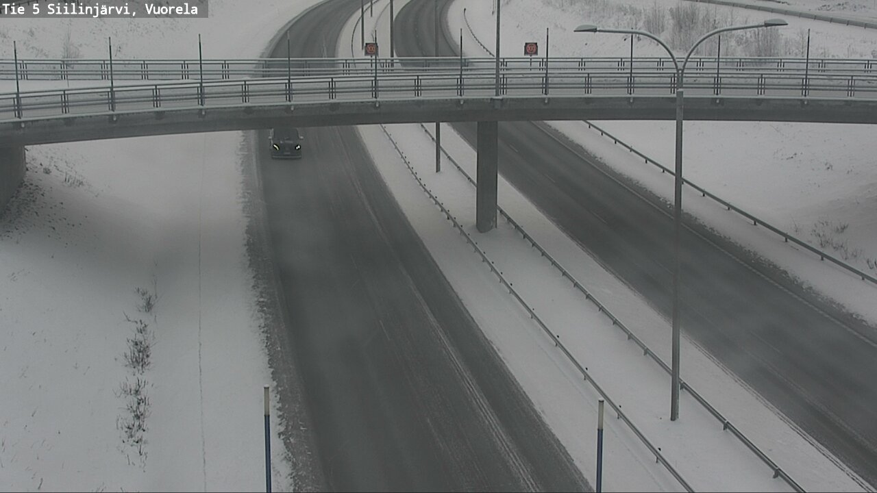 Weather Camera Image Väg 5 Siilinjärvi, Vuorela, Siilinjärvi, Pohjois-Savo