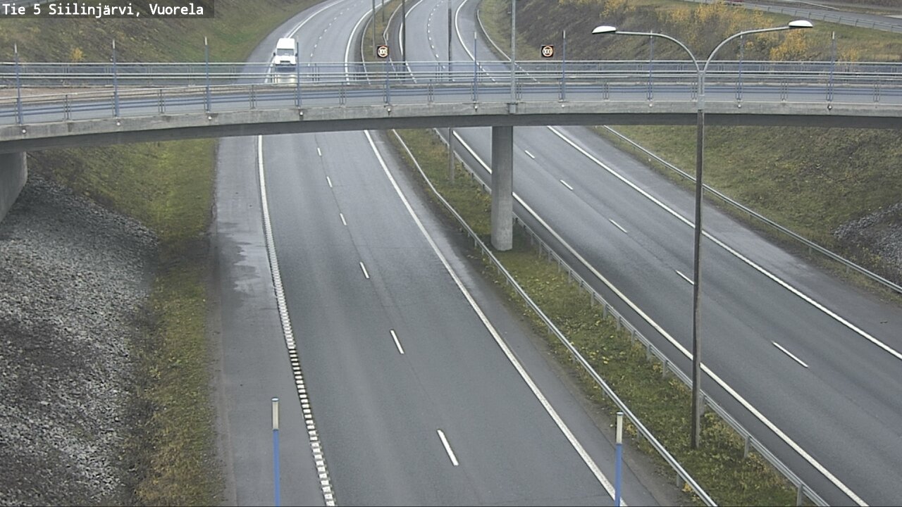 Weather Camera Image Väg 5 Siilinjärvi, Vuorela, Siilinjärvi, Pohjois-Savo