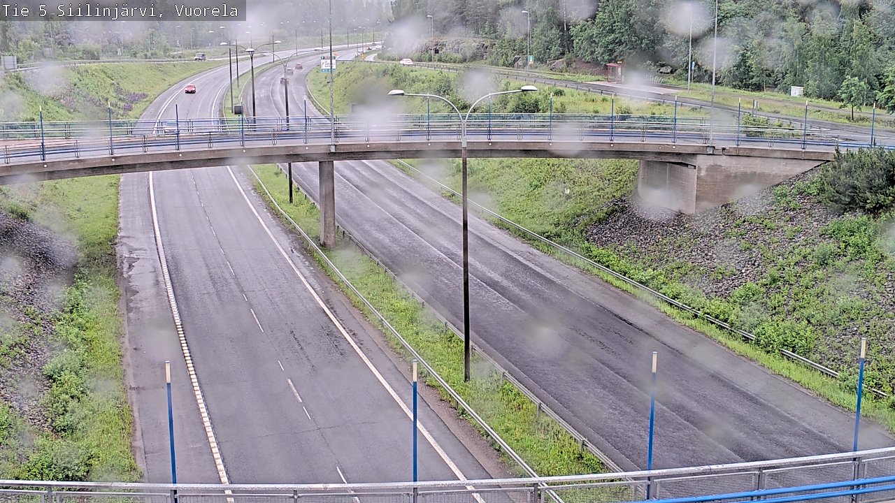 Weather Camera Image Väg 5 Siilinjärvi, Vuorela, Siilinjärvi, Pohjois-Savo