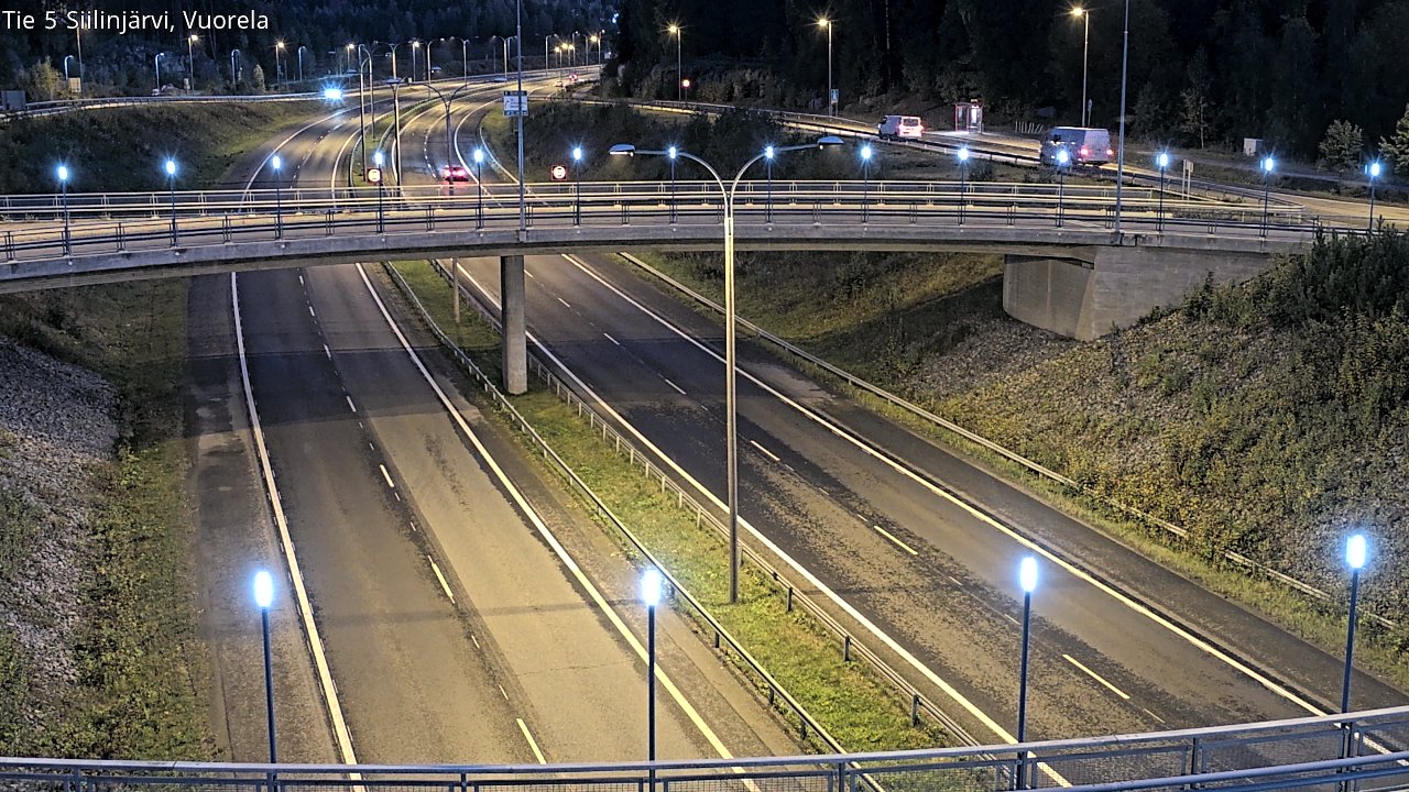 Kelikamerat Kuva Tie 5 Siilinjärvi, Vuorela, Siilinjärvi, Pohjois-Savo