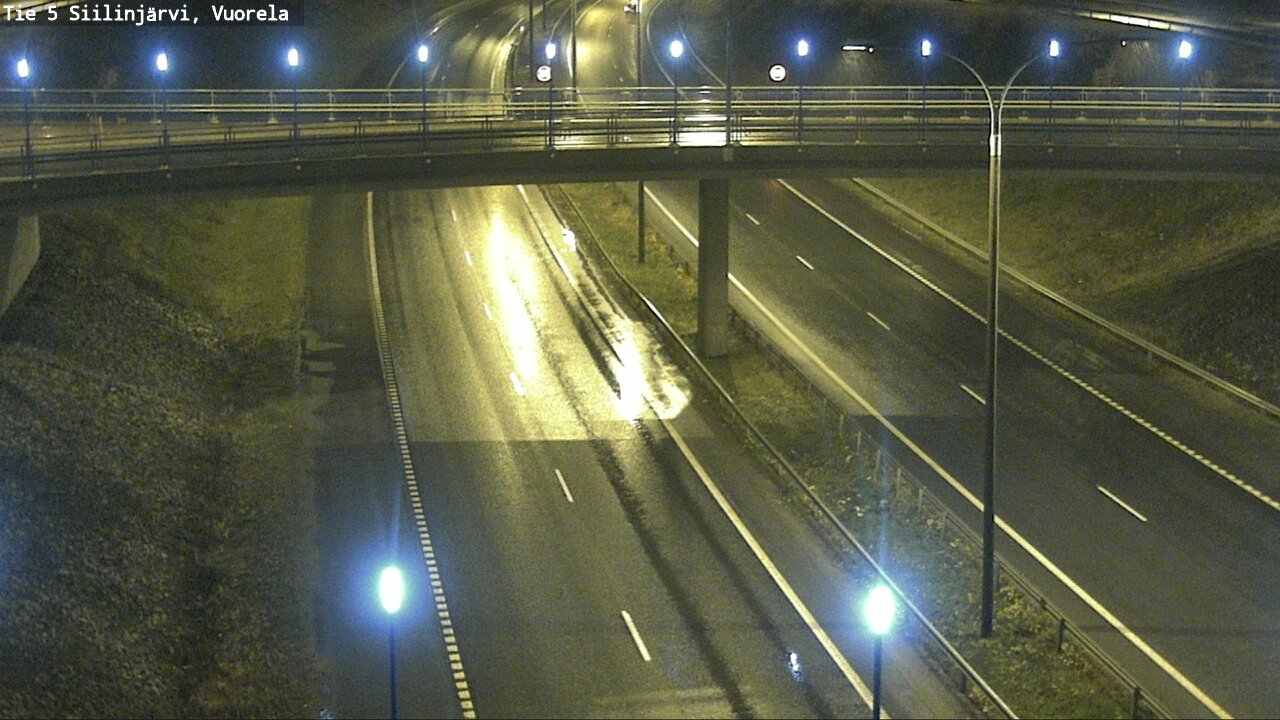 Weather Camera Image Road 5 Siilinjärvi, Vuorela, Siilinjärvi, Pohjois-Savo