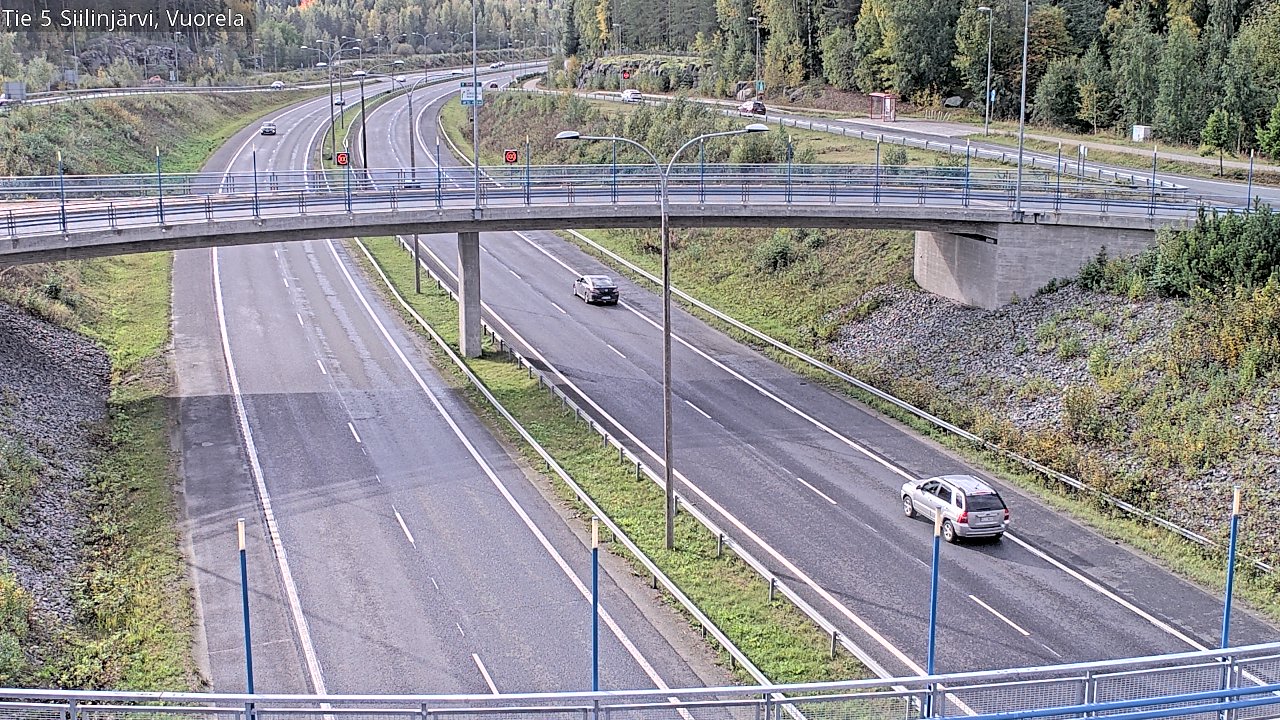 Weather Camera Image Väg 5 Siilinjärvi, Vuorela, Siilinjärvi, Pohjois-Savo