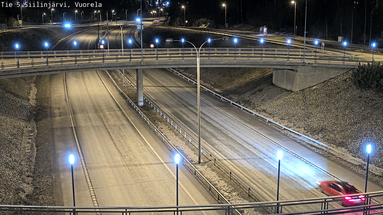 Kelikamerat Kuva Tie 5 Siilinjärvi, Vuorela, Siilinjärvi, Pohjois-Savo