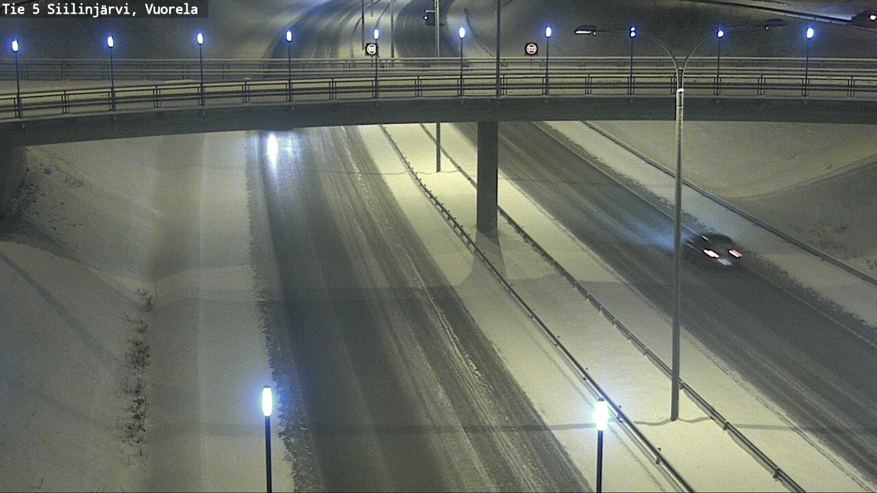 Kelikamerat Kuva Tie 5 Siilinjärvi, Vuorela, Siilinjärvi, Pohjois-Savo