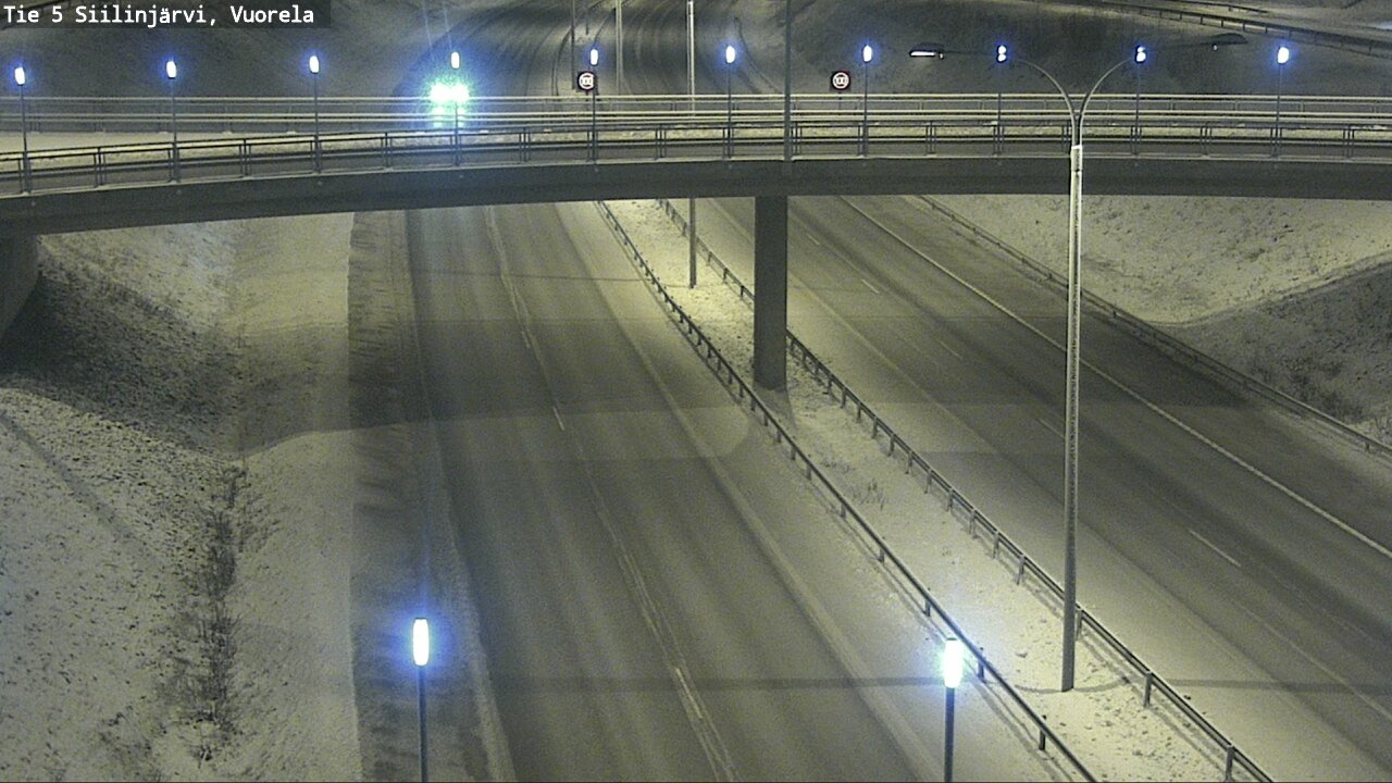 Kelikamerat Kuva Tie 5 Siilinjärvi, Vuorela, Siilinjärvi, Pohjois-Savo