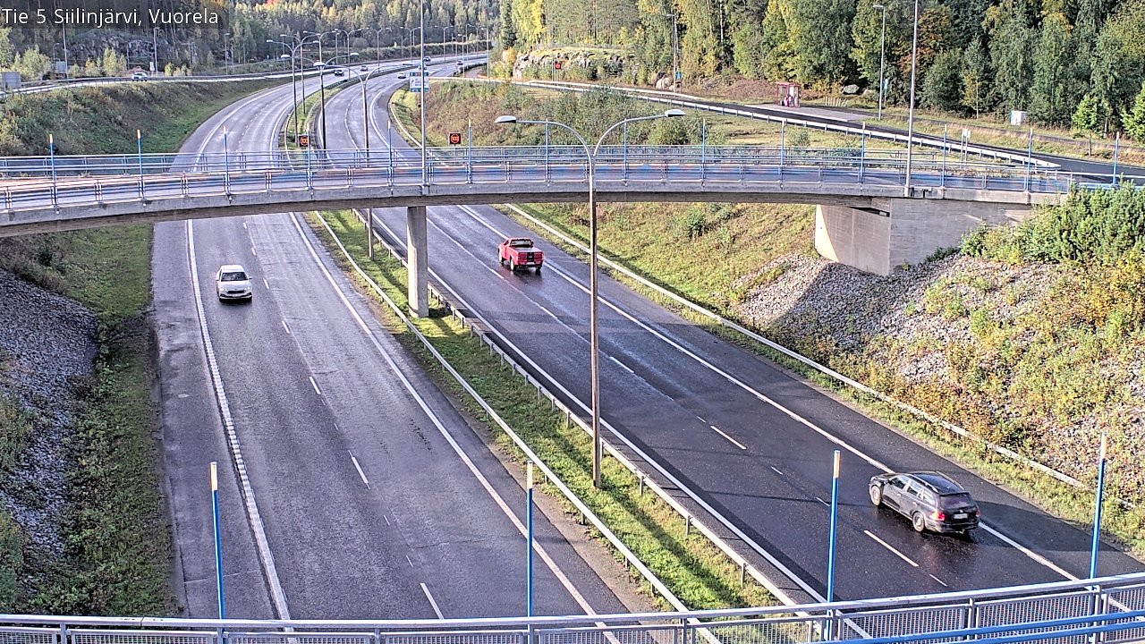 Weather Camera Image Road 5 Siilinjärvi, Vuorela, Siilinjärvi, Pohjois-Savo