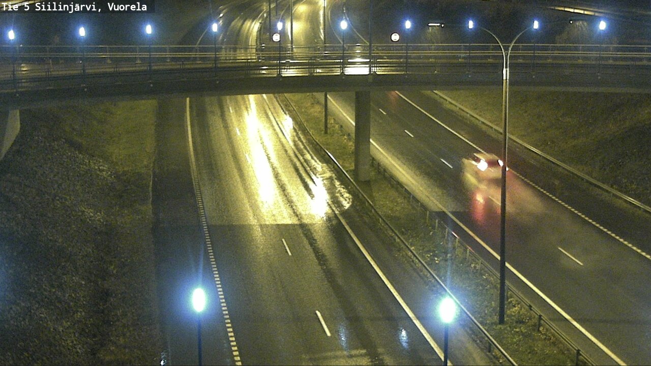 Weather Camera Image Väg 5 Siilinjärvi, Vuorela, Siilinjärvi, Pohjois-Savo