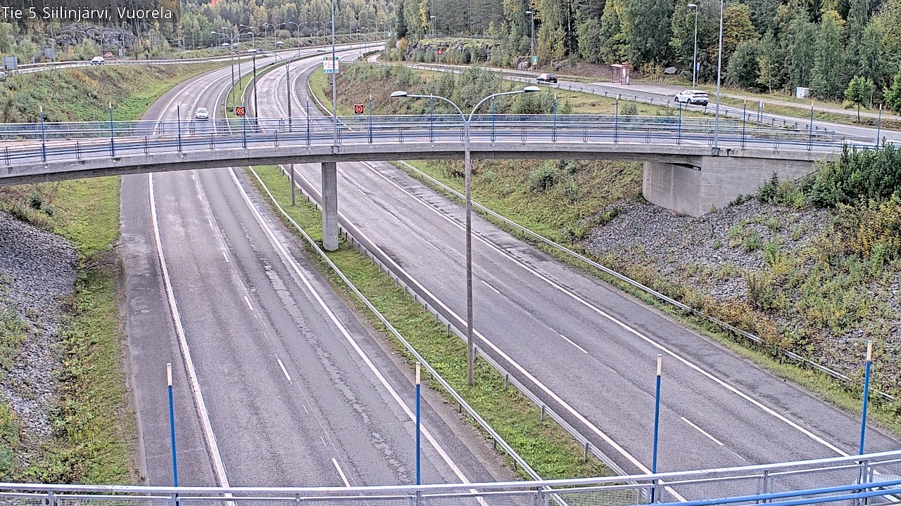 Kelikamerat Kuva Tie 5 Siilinjärvi, Vuorela, Siilinjärvi, Pohjois-Savo