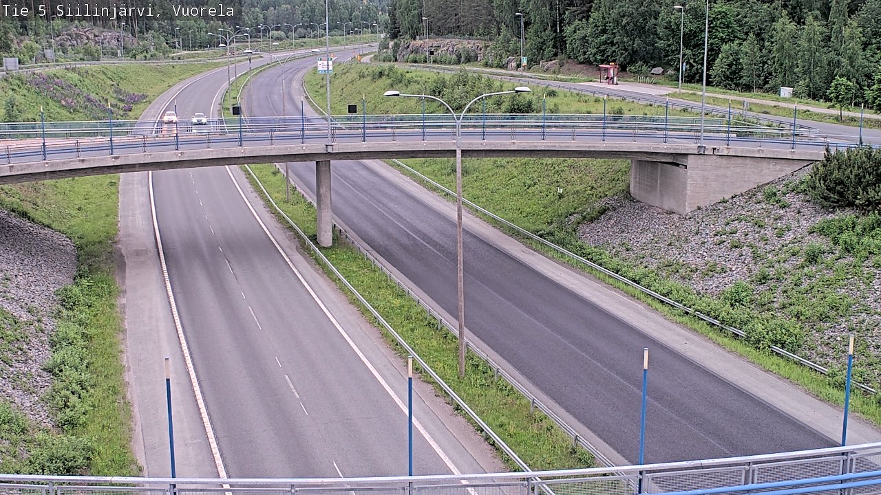 Kelikamerat Kuva Tie 5 Siilinjärvi, Vuorela, Siilinjärvi, Pohjois-Savo