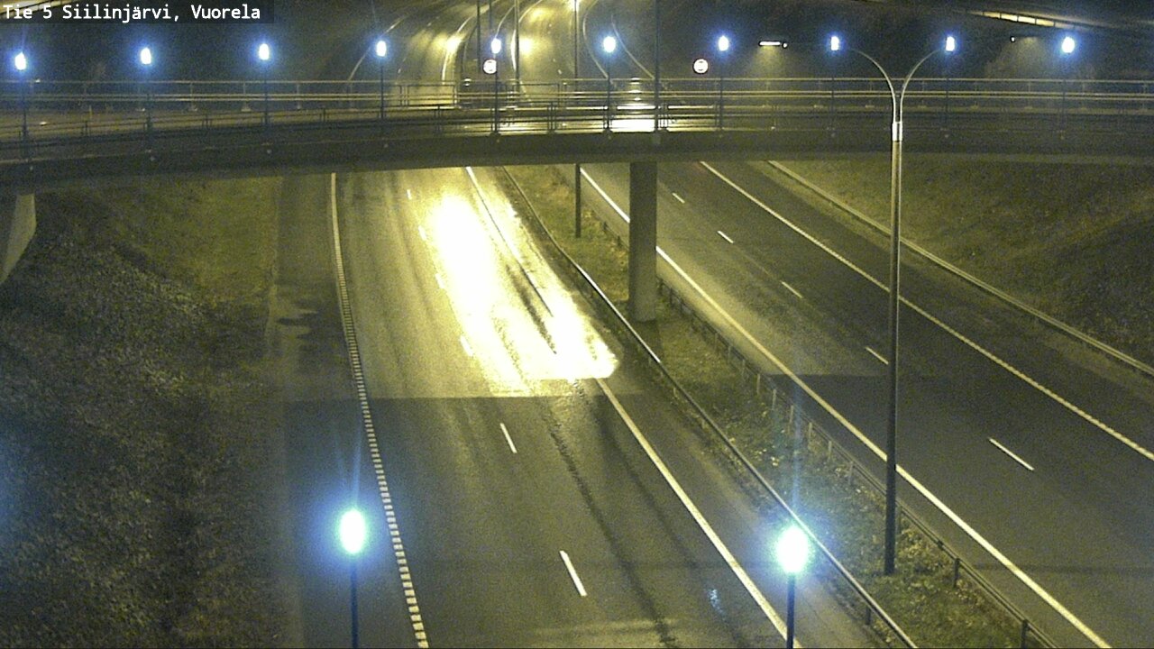 Weather Camera Image Road 5 Siilinjärvi, Vuorela, Siilinjärvi, Pohjois-Savo