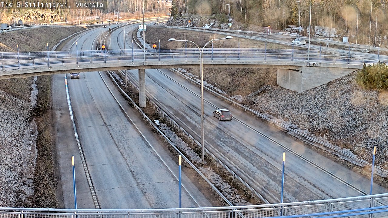 Kelikamerat Kuva Tie 5 Siilinjärvi, Vuorela, Siilinjärvi, Pohjois-Savo