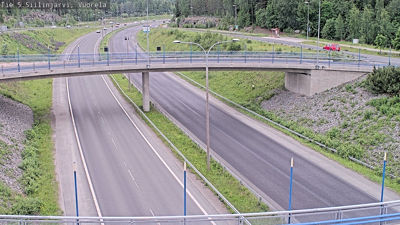 Kelikamerat Kuva Tie 5 Siilinjärvi, Vuorela, Siilinjärvi, Pohjois-Savo