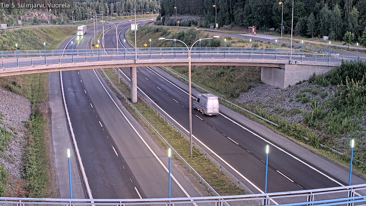 Kelikamerat Kuva Tie 5 Siilinjärvi, Vuorela, Siilinjärvi, Pohjois-Savo