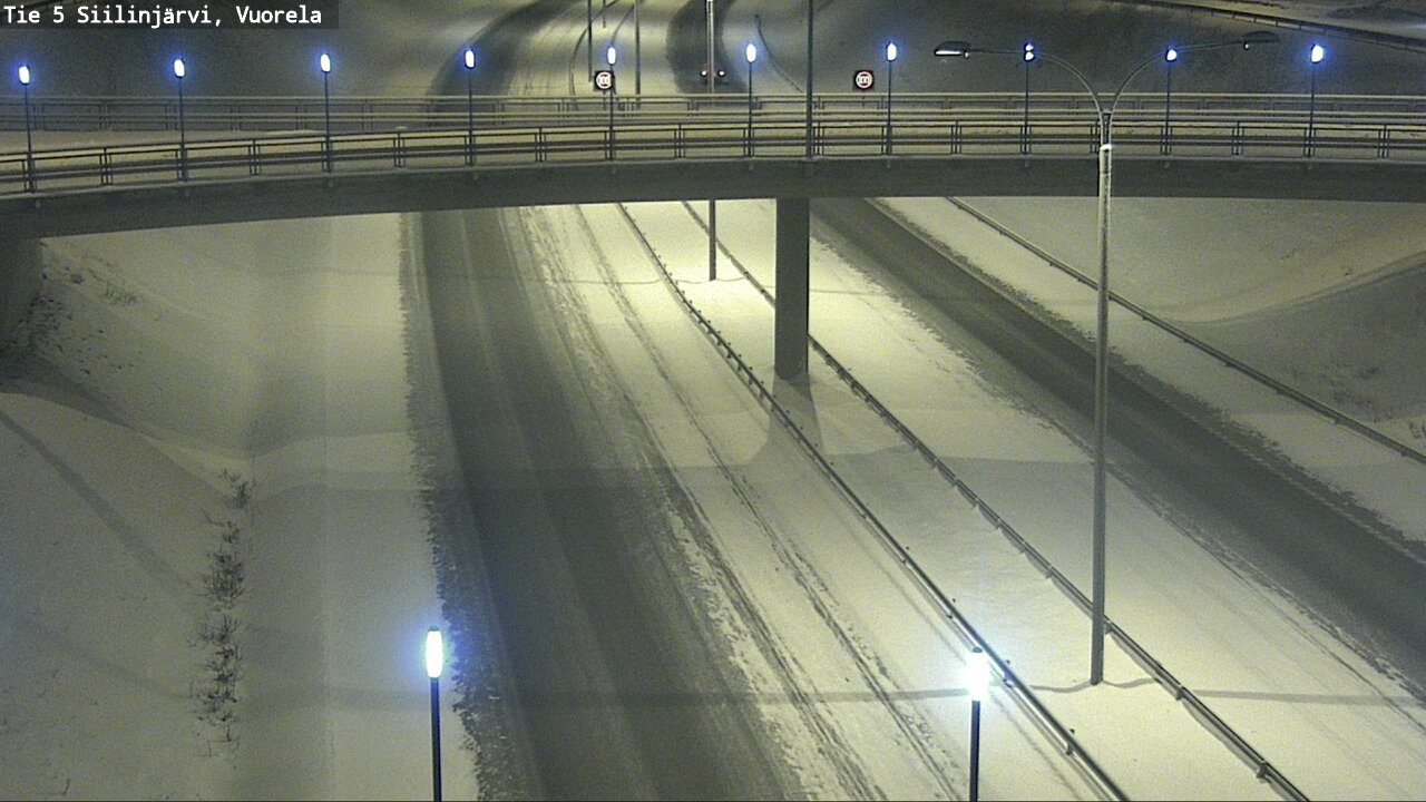 Kelikamerat Kuva Tie 5 Siilinjärvi, Vuorela, Siilinjärvi, Pohjois-Savo