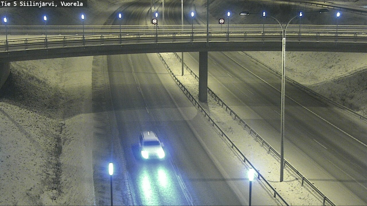 Kelikamerat Kuva Tie 5 Siilinjärvi, Vuorela, Siilinjärvi, Pohjois-Savo