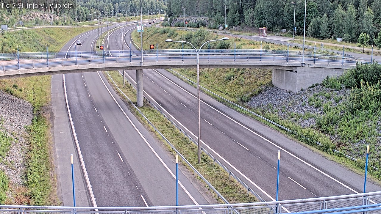 Kelikamerat Kuva Tie 5 Siilinjärvi, Vuorela, Siilinjärvi, Pohjois-Savo