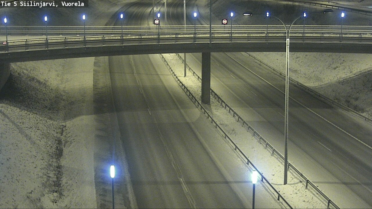 Kelikamerat Kuva Tie 5 Siilinjärvi, Vuorela, Siilinjärvi, Pohjois-Savo