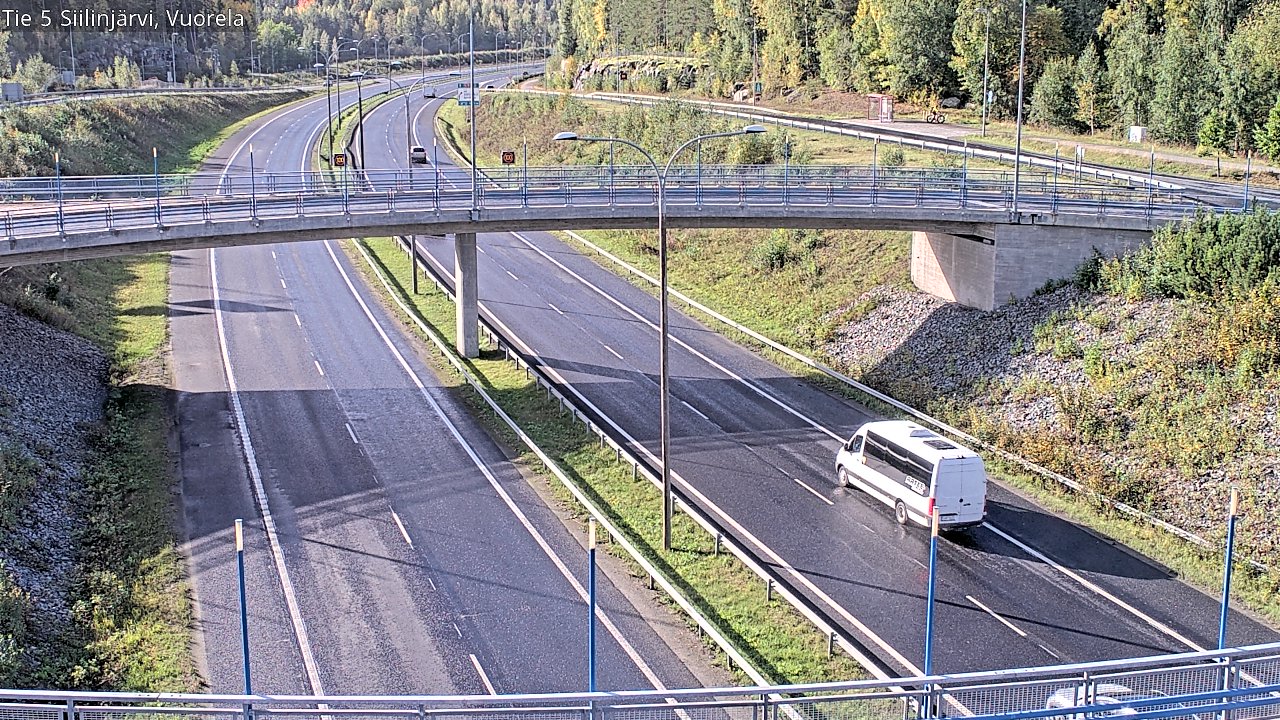 Weather Camera Image Väg 5 Siilinjärvi, Vuorela, Siilinjärvi, Pohjois-Savo