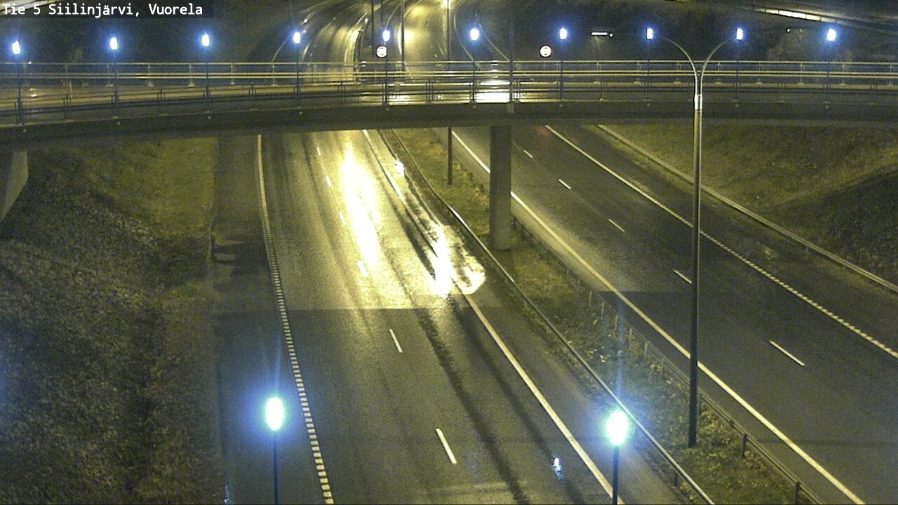 Weather Camera Image Road 5 Siilinjärvi, Vuorela, Siilinjärvi, Pohjois-Savo