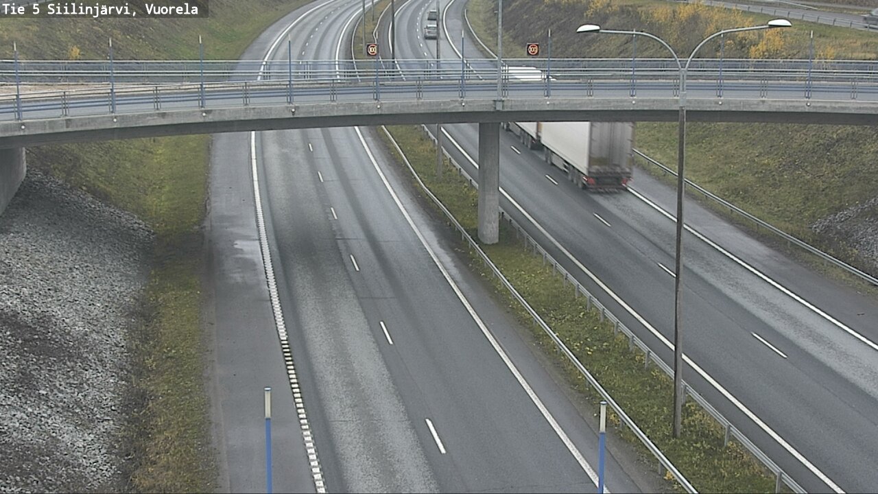 Weather Camera Image Väg 5 Siilinjärvi, Vuorela, Siilinjärvi, Pohjois-Savo