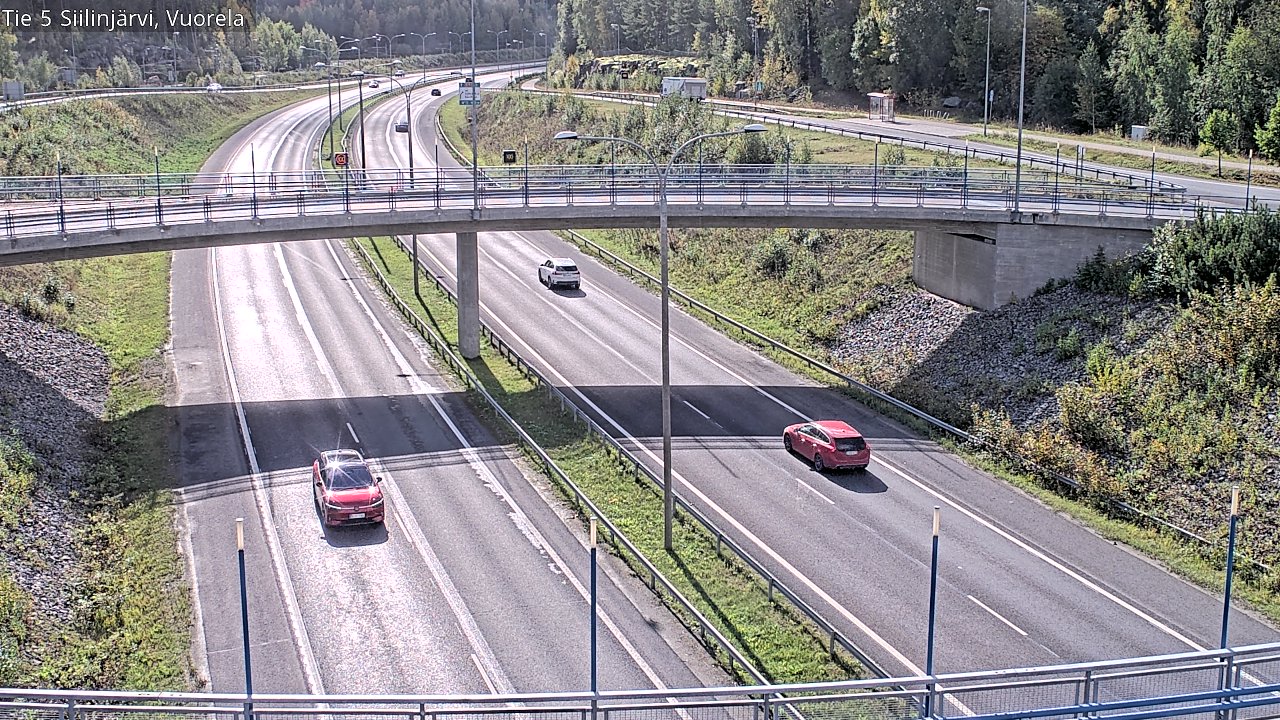 Weather Camera Image Väg 5 Siilinjärvi, Vuorela, Siilinjärvi, Pohjois-Savo