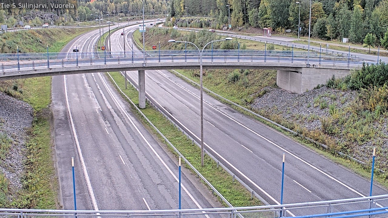 Kelikamerat Kuva Tie 5 Siilinjärvi, Vuorela, Siilinjärvi, Pohjois-Savo