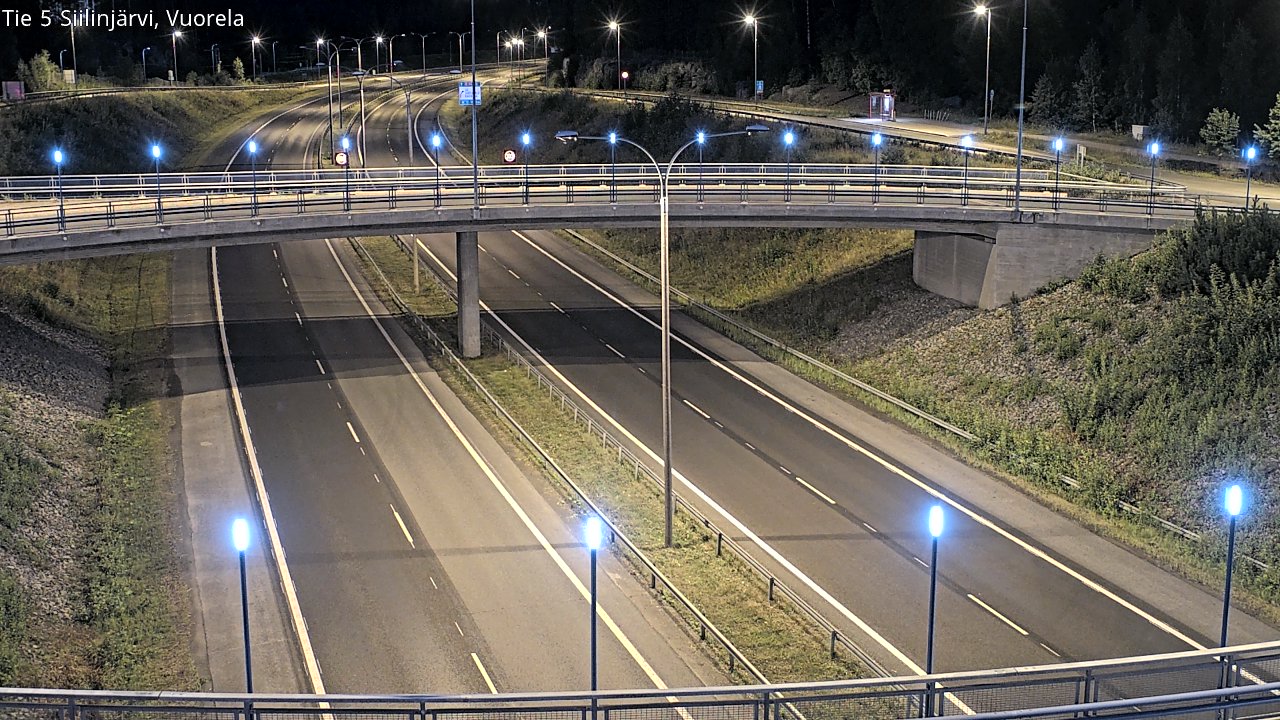 Kelikamerat Kuva Tie 5 Siilinjärvi, Vuorela, Siilinjärvi, Pohjois-Savo